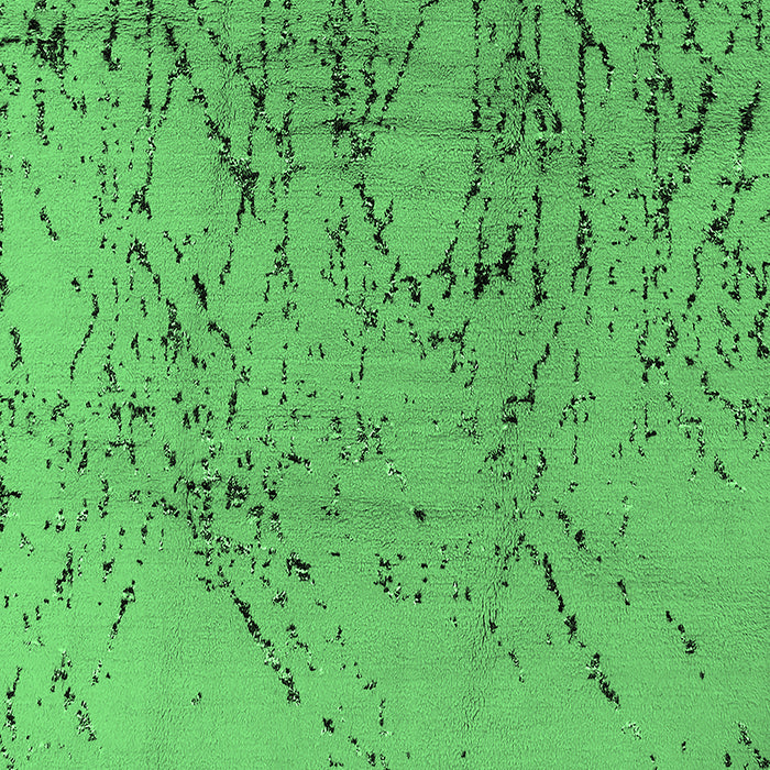 Machine Washable Solid Emerald Green Modern Area Rugs, wshurb2887emgrn