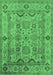 Oriental Emerald Green Traditional Rug, urb2888emgrn