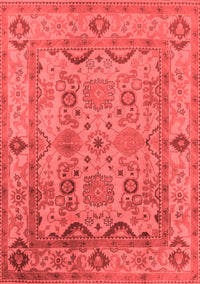 Oriental Red Traditional Rug, urb2888red