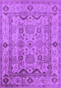 Oriental Purple Traditional Rug, urb2888pur