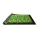 Sideview of Oriental Green Industrial Rug, urb2889grn