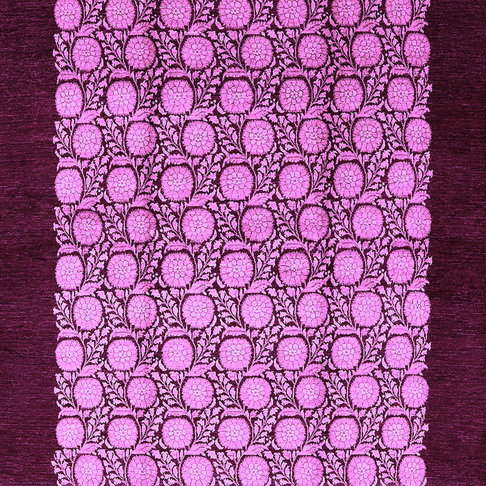 Machine Washable Oriental Purple Industrial Area Rugs, wshurb2889pur