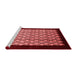 Industrial Red Washable Rugs