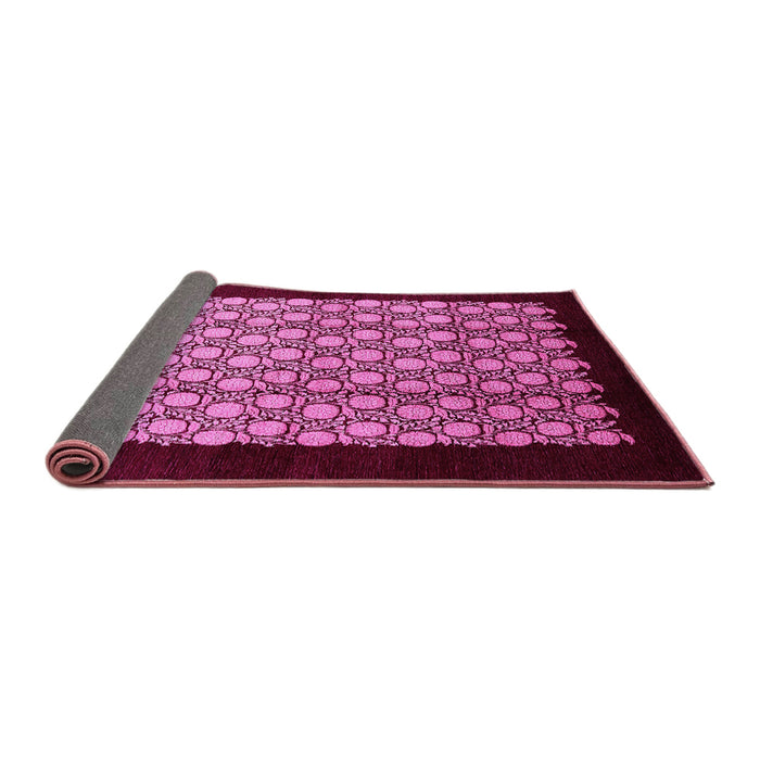 Sideview of Oriental Pink Industrial Rug, urb2889pnk
