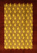 Oriental Yellow Industrial Rug, urb2889yw