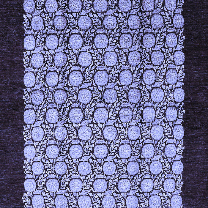 Oriental Blue Industrial Rug, urb2889blu