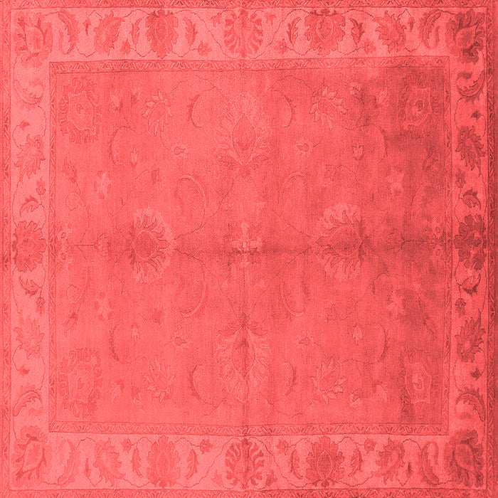 Machine Washable Oriental Red Traditional Rug, wshurb2890red