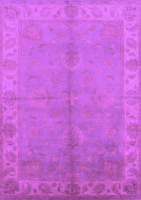 Oriental Purple Traditional Rug, urb2890pur