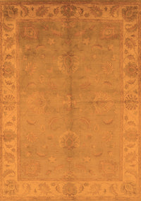 Oriental Orange Traditional Rug, urb2890org