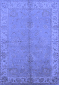 Oriental Blue Traditional Rug, urb2890blu