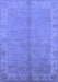 Oriental Blue Traditional Rug, urb2890blu