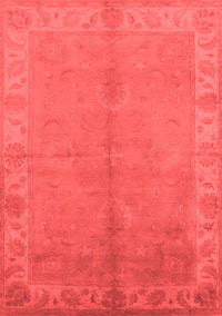 Oriental Red Traditional Rug, urb2890red