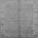 Square Oriental Gray Traditional Rug, urb2890gry