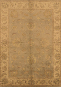 Oriental Brown Traditional Rug, urb2890brn