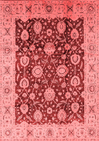 Oriental Red Traditional Rug, urb2891red