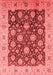 Oriental Red Traditional Area Rugs
