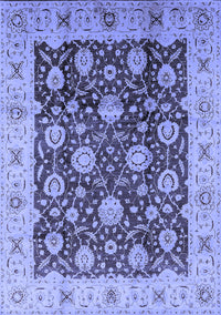 Oriental Blue Traditional Rug, urb2891blu
