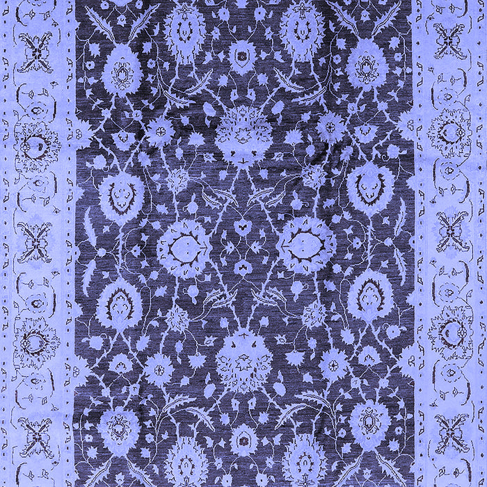 Oriental Blue Traditional Rug, urb2891blu