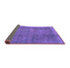 Sideview of Oriental Purple Industrial Rug, urb2893pur