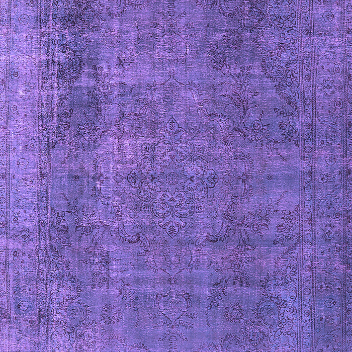 Machine Washable Oriental Purple Industrial Area Rugs, wshurb2893pur