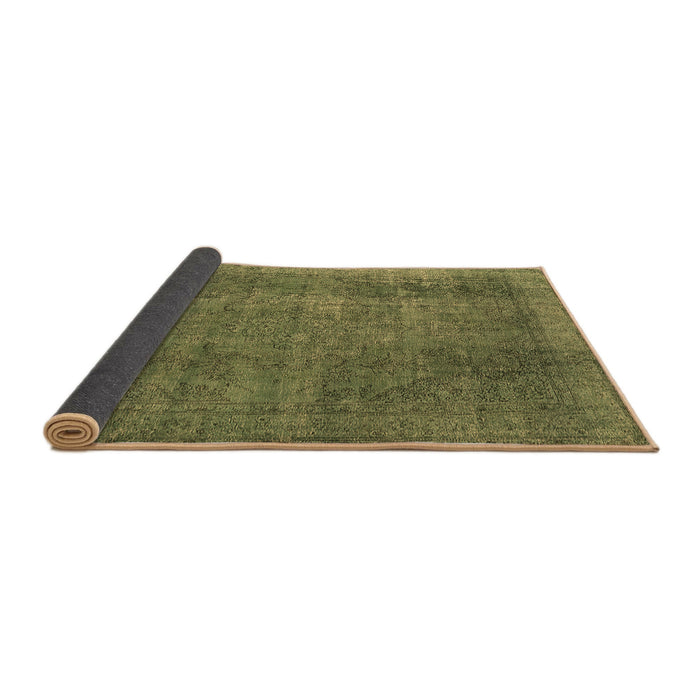 Sideview of Oriental Brown Industrial Rug, urb2893brn