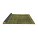 Sideview of Oriental Brown Industrial Rug, urb2893brn