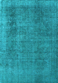 Oriental Light Blue Industrial Rug, urb2893lblu