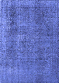 Oriental Blue Industrial Rug, urb2893blu