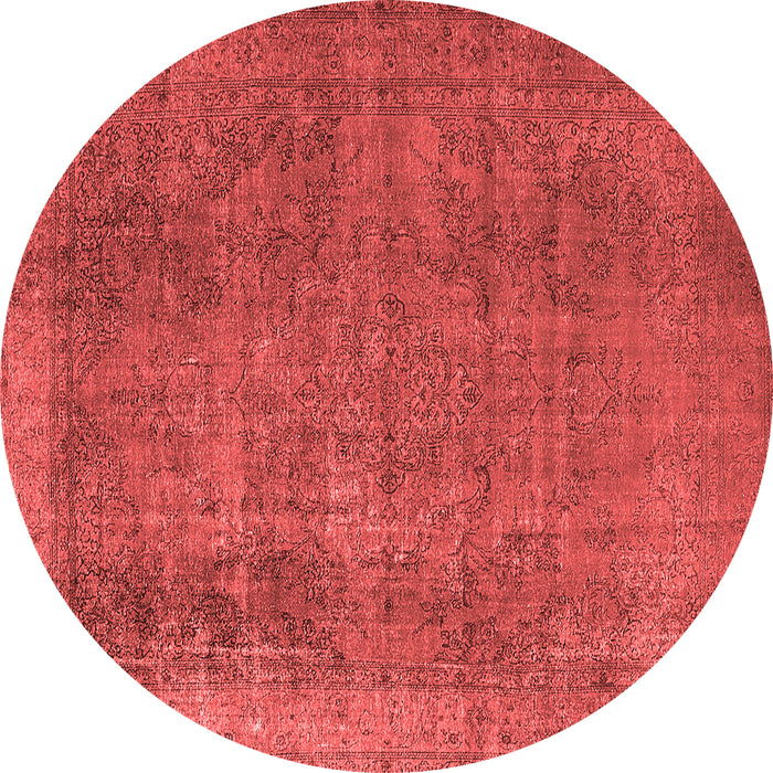 Machine Washable Oriental Red Industrial Rug, wshurb2893red