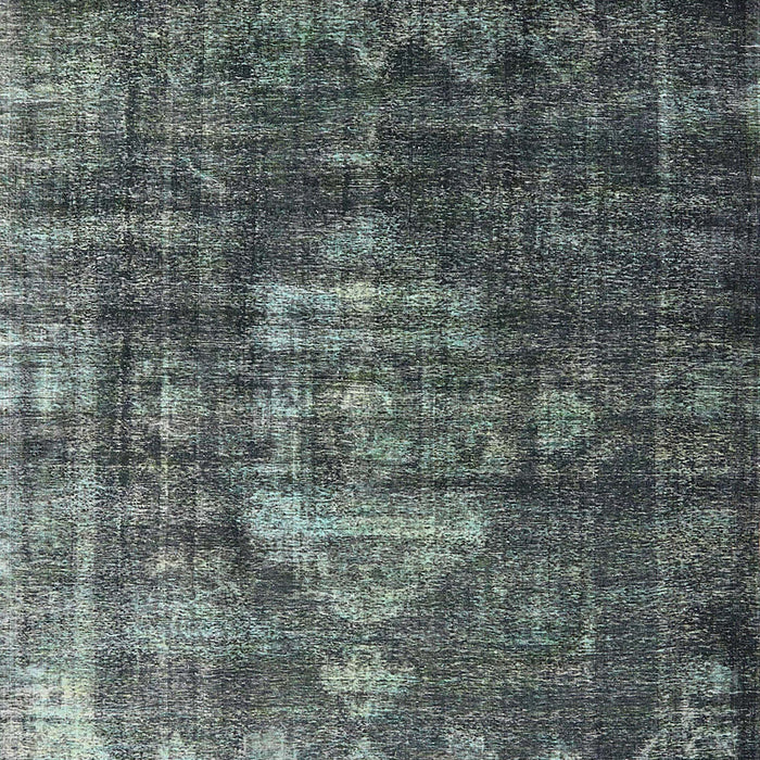 Mid-Century Modern Gunmetal Gray Oriental Rug, urb2894
