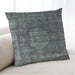 Lifestyle Image of Mid-Century Modern Urban Square Gunmetal Gray Throw Pillow, 18 inch by 18 inch, pwurb2894