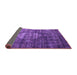 Sideview of Oriental Purple Industrial Rug, urb2894pur