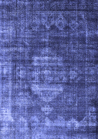 Oriental Blue Industrial Rug, urb2894blu