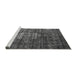 Sideview of Machine Washable Oriental Gray Industrial Rug, wshurb2894gry