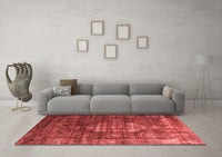 Machine Washable Oriental Red Industrial Rug, wshurb2894red