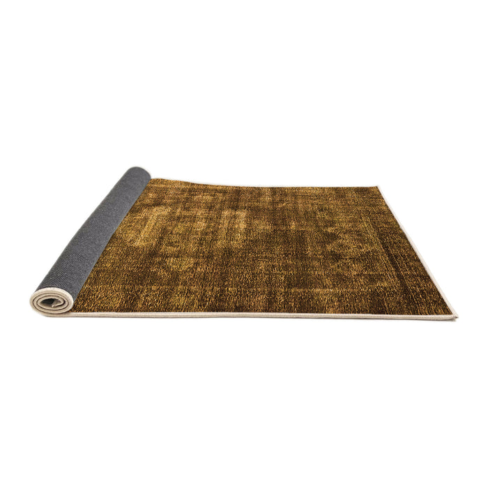 Sideview of Oriental Orange Industrial Rug, urb2894org