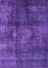 Machine Washable Oriental Purple Industrial Area Rugs, wshurb2895pur