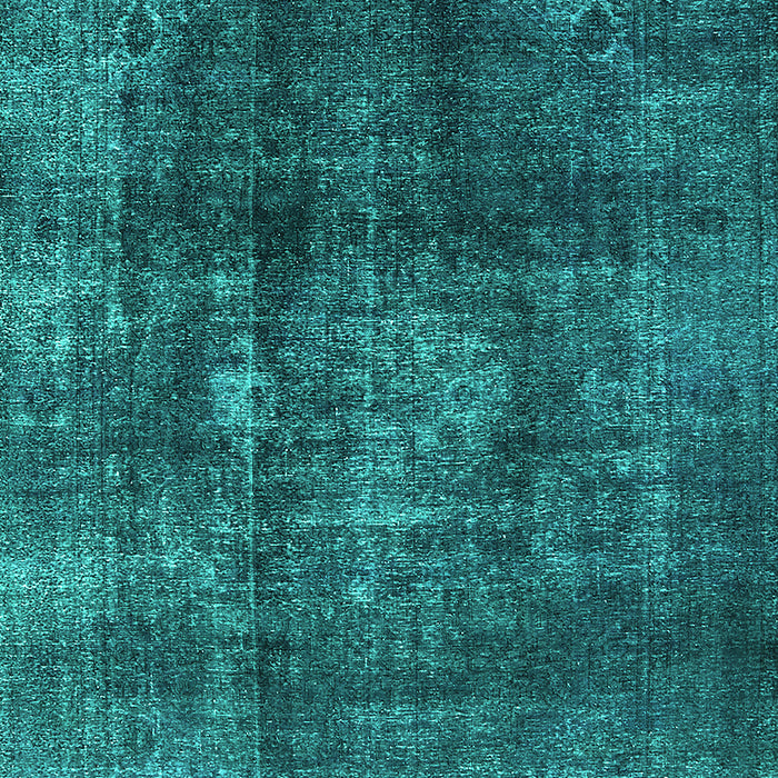 Oriental Turquoise Industrial Rug, urb2895turq