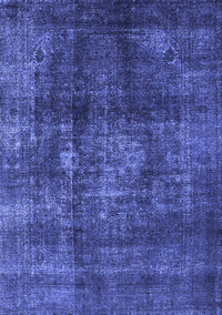 Oriental Blue Industrial Rug, urb2895blu