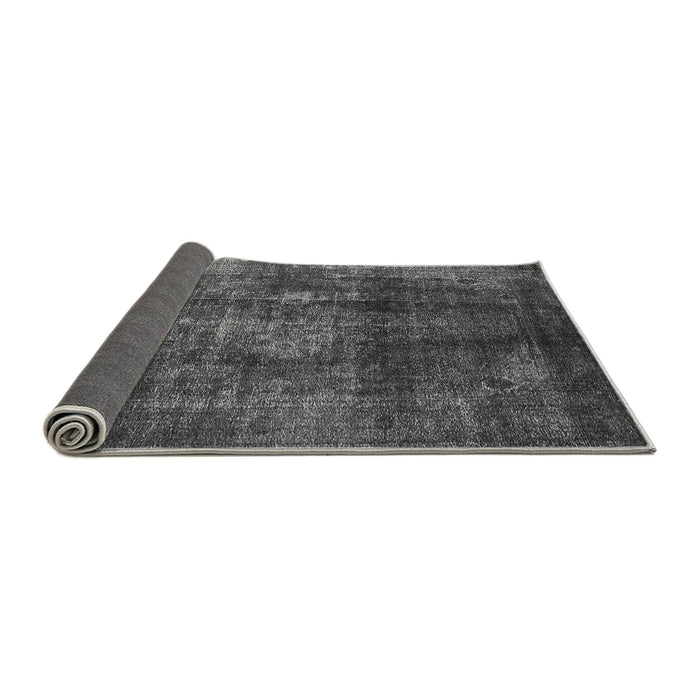 Sideview of Oriental Gray Industrial Rug, urb2895gry