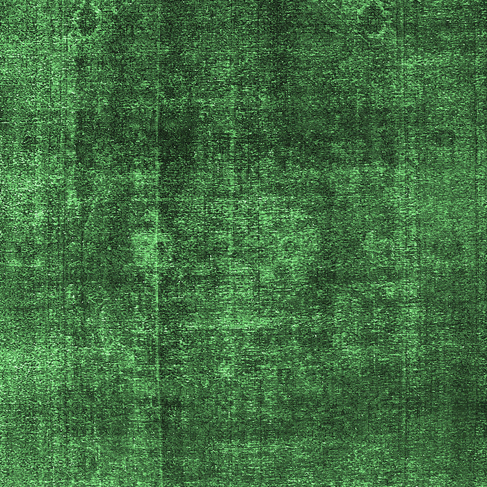 Machine Washable Oriental Emerald Green Industrial Area Rugs, wshurb2895emgrn
