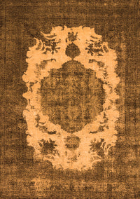 Oriental Orange Industrial Rug, urb2896org