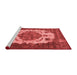 Industrial Red Washable Rugs