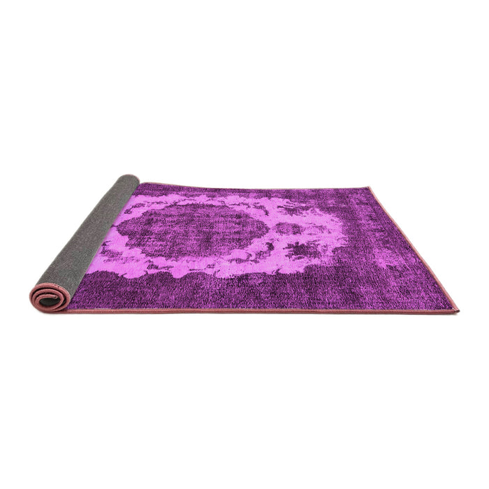 Sideview of Oriental Pink Industrial Rug, urb2896pnk