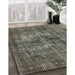 Machine Washable Industrial Modern Sage Green Rug in a Family Room, wshurb2897