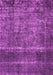 Machine Washable Oriental Pink Industrial Rug, wshurb2898pnk