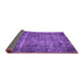 Sideview of Oriental Purple Industrial Rug, urb2898pur