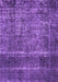 Machine Washable Oriental Purple Industrial Area Rugs, wshurb2898pur