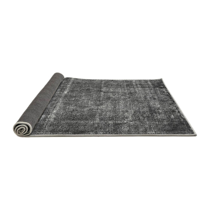 Sideview of Oriental Gray Industrial Rug, urb2898gry