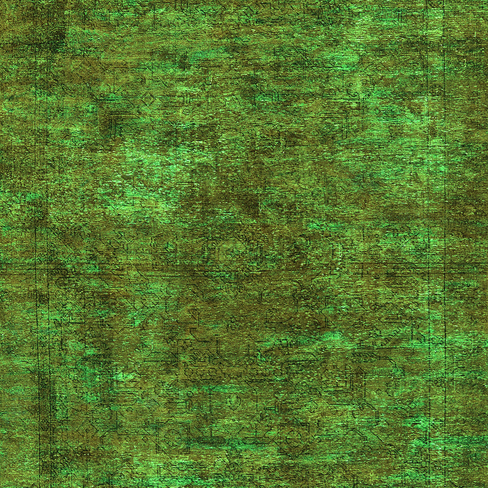 Oriental Green Industrial Rug, urb2899grn